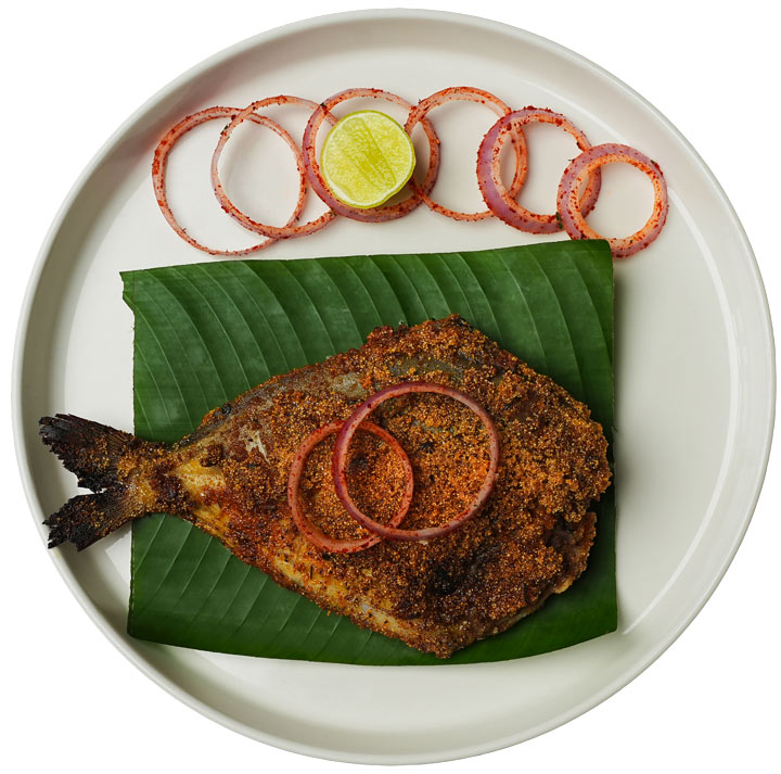 Rawa Fried Pomfret Sea Food